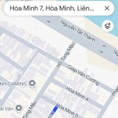 BÁN ĐẤT TẶNG NHÀ MẶT TIỀN HÒA MINH 7 –VỊ TRÍ CỰC ĐẸP